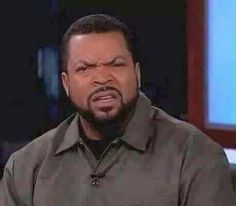 an image of a man that is on the tv show with words over his face