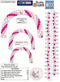 the diagram shows how to make beaded bracelets