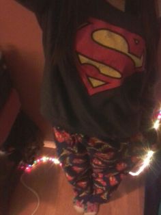 Cute superman pajamas♥ Shirt Pjs, Cookie Monster Pajama, Pajamas Movie, Pajamas Ideas, Pajama Style, Comfy Outfits Sleep, Comfy Pajamas, Outfit Ideas With Pajama Pants, Messy Pajamas Aesthetic