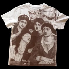 Sleeve Style: RegularFabric Type: BroadclothOrigin: CN(Origin)Season: SummerMaterial: PolyesterClothing Length: ShortItem Type: TopsTops Type: TeesSleeve Length(cm): ShortFit: Fits true to size, take your normal sizePattern Them: ArtPattern Type: FashionAccessoriesModel Number: Gothic Crop TopsGender: WOMENFit Type: RegularStyle: vintageAge: Ages 18-35 Years OldCollar: O-Neck Gothic Harajuku, Streetwear Summer, Harajuku Streetwear, Mode Inspo, Retro Women, Y2k Aesthetic, Print Crop Tops, Summer Tshirts, Madonna