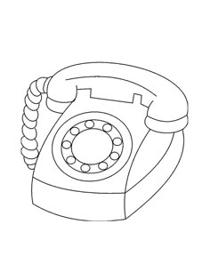 an old fashioned phone is shown in black and white