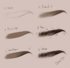 how to draw realistic hair for beginners step by step with pictures and text below