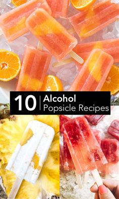 an image of popsicles with oranges on them