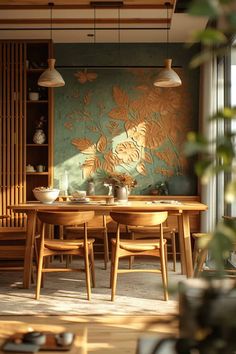 Top 18 Tips for an Organic Modern Dining Room | Green Snooze Nature Inspired Dining Room, Dining Room Organic, Organic Style Dining Room, Nature-inspired Dining Room Decor, Dining Room Organic Art, Organic Dining Room Ideas, Nature-inspired Dining Room Design, Nature-themed Dining Room, Organic Dining Experience Inspiration