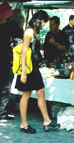 Heeled Clogs, Mule Clogs Outfits, Chunky Clogs Outfit, Leather Clogs Outfit, Clog Heels Outfit, Heeled Clogs Outfit, Wood Clogs Outfit, Black Workwear Clogs With Wooden Heel, Mules Shoes Outfit