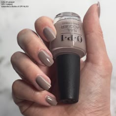 Opi Dip Powder Colors Winter 2023, Taupe Gel Nails, Opi Taupe Shades, Mocha Nail Color, Opi Tan Colors, Opi Beige, Opi Over The Taupe, Taupe Nail Colors Shades, Mauve Taupe Nails