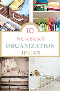 the top ten nursery organization ideas