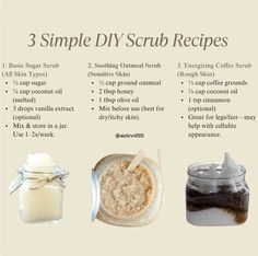 Exfoliating Body Scrub Homemade, Homemade Salt Face Scrub, Make Own Body Scrub, Sugar Bath Scrub, Homemade Detan Scrub, How To Make Suger Scrub, Homemade Salt Body Scrub, Simple Diy Body Scrub, Body Scrub Natural