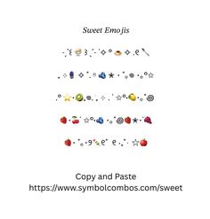 the words and symbols are arranged in different ways to spell out what is on this page