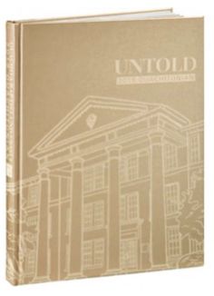 a book with an image of a building on it's front and back cover