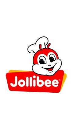 jollibee logo on a white background