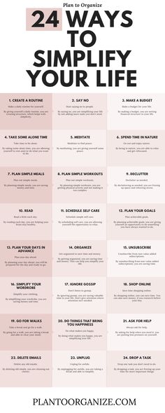 Life Aspect, How To Be Bold, Different Aspects Of Life, How To Get Focused, How To Be Efficient, How To Simplify, Checklist For Simplifying Life, Money Routine, Time Saving Hacks