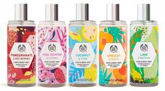 The Body Shop Mist, The Body Shop Fragrance, The Body Shop Packaging Design Brief, Body Shop Body Mist, The Body Shop Summer Fragrances, The Body Shop Fragrance Bottle, The Body Shop Perfume, The Body Shop Body Mist, Colorful Body Mist Label