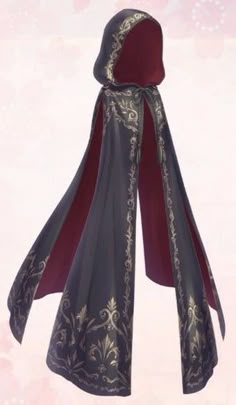 Fantasy Cloaks Art, Cloak Fantasy Art, Cloak Designs Art, Cloak Design, Cloak Designs Drawing, Fantasy Cloak Designs Art, Fantasy Cape Drawing, Fantasy Cloak Design, Fantasy Outfit With Cloak