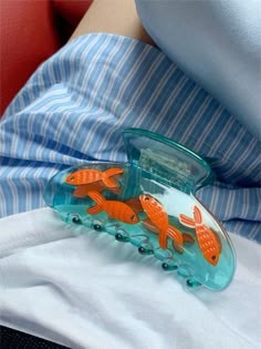 🐟°.  🌱 Cool Claw Clip, Cool Hair Clips, Cute Hair Claws, Claw Clips, Hair Claw Clip, Cool Claw Clips, Cute Claw Clips, Snail Claw Clip, Cute Fish Design Accessory