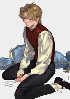Russian Drawing Style, French White Man, Modern Prince, Victorian Prince Aesthetic, Dnd Prince, Victorian Twink, Noble Art, Medieval Fanart, Prince Design