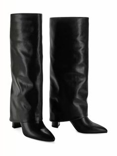 #amazon #amazonshopping #amazonfashionfinds #boots #sharkboots Everyday Boots, Long Black Boots, Fold Over Boots, Brown Knee High Boots, Womens Knee High Boots, Chunky High Heels, Black Knee High Boots, Black Boots Tall, Long Boots
