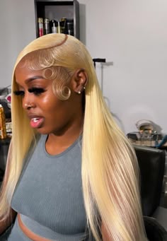 ❤︎︎ Frontal Wig Hairstyles, Blonde Weave, Affordable Wigs, Blonde Lace Front Wigs, Quick Weave Hairstyles, Frontal Hairstyles, Peruvian Hair, Front Lace Wigs Human Hair, Baddie Hairstyles