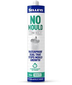 no mould waterproof sealant is shown on a white background with the words, sellley's