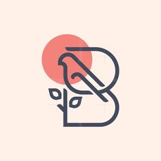 the letter b is made up of two lines