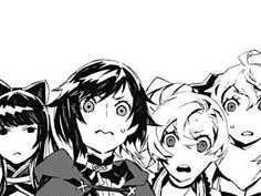 Shirow Miwa Rwby, Ruby Rose Rwby Manga, Rwby Manga Panels, Ruby Rose Manga, Rwby Manga Shirow Miwa, Rwby Black And White, Rwby Monochrome, Rwby Manga, Monochrome Rwby