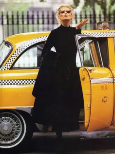 New York, New York. A New York Minute, Yellow Cabs, Baby Boomer, Helena Christensen, Nyc Girl, Nyc Life, Steven Meisel, Linda Evangelista, Claudia Schiffer