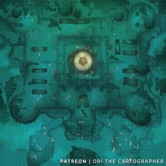 the map for patreon or the catrographer is shown in green