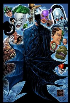 the joker and his friends are all dressed up in their costumes for this poster, which is
