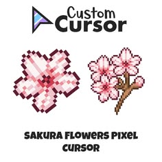 some flowers pixeled together with the words custom cussonr