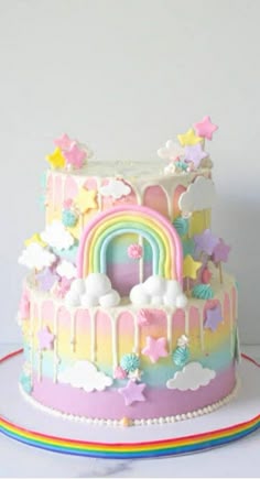 This is an Aesthetic Cake idea for 12 year old girls!!