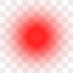 a red circle on a white background that is blurry and looks like something out of space