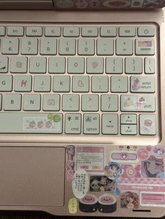 an open laptop computer sitting on top of a table