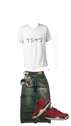 Funky Outfits, Anime Inspired Outfits, Street Style Outfits Casual, Closet Fashion, Swaggy Outfits, Izuku Midoriya, Really Cute Outfits, Cute Simple Outfits, Anime Outfits