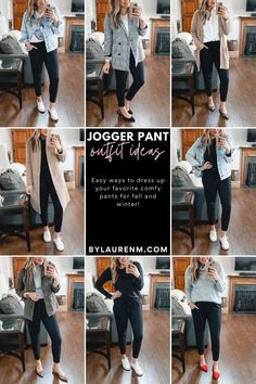 Cold Weather Shorts, Shoes With Jogger Pants, Joggers Winter, Work Jogger Pants Outfit, Outfits With Joggers For School, Jogger Pants Outfit Women Work, Work Outfits With Joggers, Business Joggers Outfit, Dress Jogger Pants Outfit