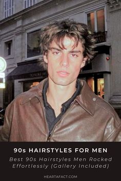 Not My Pic, Please Dm for Credit/Removal. Discover a plethora 90s men's hairstyles on Heartafact.com! Explore trendy options from long & curly to short & straight, including medium cuts, curtains, cornrows, mullets & more. Find inspiration for 1990s fashion and iconic male looks like the heartthrob, grunge, spiky hair, frosted tips, mohawks, and slick backs. Whether you're into the classics or bold statements, Heartafact.com has the perfect 90s hairstyle for you #90snostalgia #90shairstyles