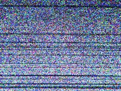 an old television screen with many lines on it