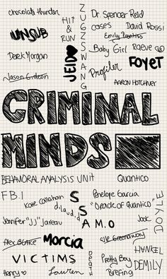 some type of writing on a piece of paper with different types of words written in it