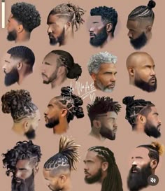 Dreads Hairstyle Drawing, Dread Hairstyles For Men With Fade, Afro Hairstyles Men Braids, Dreadlock Fade Men, Types Of Dreads Men, Black Viking Hairstyles, Dread Mohawk Hairstyles Men, Different Types Of Dreads Men, Dreadlocks Men Drawing