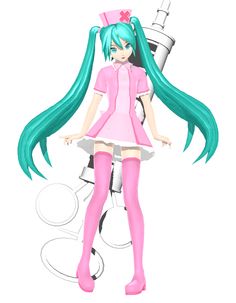 Vocaloid Miku Vocaloid Charaters, Toothpaste Miku, Hero Miku, Doctor Miku, Hatsune Miku Types, Miku Nurse, Moe Miku, Types Of Miku, Cute Vocaloid