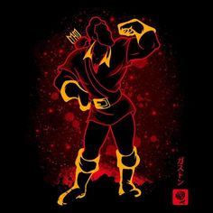 an image of a man with a fist in his right hand and the words, power up