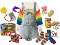 Care Bear Cardigan, Kid Core Outfits, Kidcore Outfit, Kidcore Clothes, Kidcore Style, Kidcore Clothing, Kidcore Sweaters & Cardigans, Teen Fashion Trends, Silly Clothes