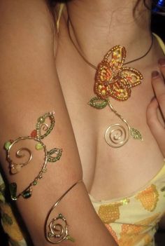 Amazon Clothing Finds 2025 Fairy Aesthetic Accessories, Fairy Accessories Aesthetic, Fairy Jewelry Aesthetic, Fairy Accessories Jewellery, Fairy Themed Jewelry Accessory, Diy Fairycore Jewelry, Arm Bracelets Outfit, Handmade Fairycore Jewelry Gifts, Handmade Adjustable Fairy Jewelry