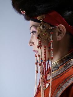 Mongolian jewelry Traditional Mongolian Hair Accessories, Traditional Mongolian Clothing Accessories, Mongolian Accessories, Mongolian Jewelry, Mongolian Jewelry History, Ancient Mongolian Jewelry, Mongolian Jewelry Men, Mongolian Traditional Jewelry, Mongolian Hair Ornaments For Women