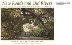 the front cover of new roads and old rivers, with an image of trees in the background