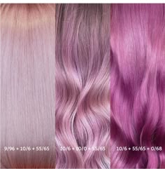 Wella Pink Formula, Shades Eq Pink Formula, Pink Shades Eq Formula, Pink Hair Color Formula, Pink Hair Formula, Wella Purple Hair Formula, Wella Purple Formula, Wella Color Formulas Pink, Pink Toner For Blonde Hair Wella