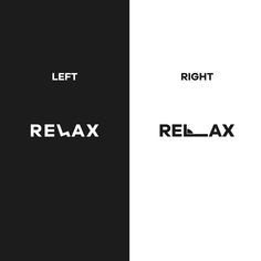 the left and right logos are black, white, and gray with red text on them