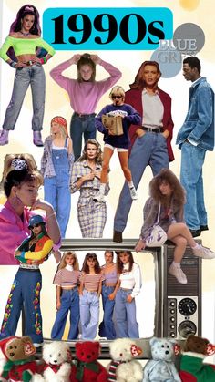 90s Outfits Denim, 70 80 90 Fashion Outfit, 90s Retro Outfits For Women, Decades Day Inspiration, Ideas For Decades Day, Retro 90s Outfits Women, 80 90 Fashion Outfits, Outfits From Each Decade, Decades Day Theme
