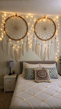 Boho Fairy Lights Bedroom Ideas