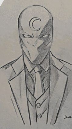 ? Star Wars Art Drawings, Marvel Art Drawings, Quick Fashion Sketch, Comic Art Sketch, Drawing Superheroes, Goofy Drawing, Easy Doodles Drawings, Mini Drawings, Moon Knight