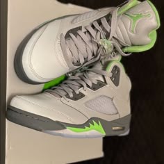 Green Jordan 5, Jordan 5s Retro, Jordans 5 Retro, Green Bean Shoes, Jordans 5, Jordan Green, Green Bean Jordan 5s Outfit, 5s Jordans, Jordan 5s